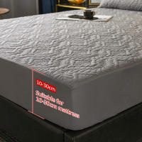 Funda de Colchón Impermeable Protector de Almohada de Color Sólido Tamaño Único/Doble/140/160 - details 5