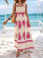 Vestido Largo de Verano de Rayas Moda de Playa para Mujeres Nuevo en 2025 - details 11