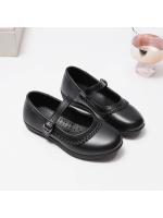 Zapatos de cuero de estilo coreano para niñas, calzado de princesa elegante y versátil, antideslizante, fondo suave, novedad de otoño, 2024 - details 4