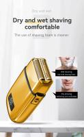 Kemei TX3 metal adjustable 5 speeds electric shaver for men hair & beard electric razor head shaving machine barber rechargeable - details 3