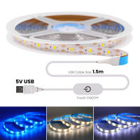 GAHADA Luces de Tira LED Modernas 60LEDs/m Impermeables Regulables Iluminación de Gabinete de Cocina Blanco Cálido Azul - details 0