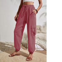 Pantalones blancos Mujer Transpirables, Adecuados para uso diario en - details 23