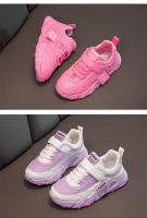 Zapatillas de deporte para niños, zapatos deportivos para niñas, zapatos de cuero PU a la moda para niños, zapatillas de tenis informales rosas bonitas y ligeras para correr para niña - details 10