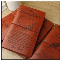 Diario de Cuero Personalizado 2020 Regalo Único para Hombres y Hijas Hecho a Mano por Empresa Americana BJ008 - details 18