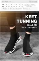 Zapatos para hombre, zapatillas de deporte para hombre, todas las marcas, mocasines de tenis, zapatos de marea para mujer, calcetines elásticos, zapatos casuales de moda, grandes, otoño 2024 - details 3