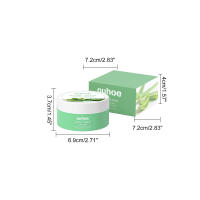 60 unidades de mascarilla de colágeno para ojos de Aloe Vera para reducir las ojeras y las bolsas de los ojos, parche hidratante para los ojos, productos para el cuidado de la piel - details 9