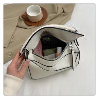 Bolso de mano con patrón de lichi, bandolera de hombro, gran capacidad, geométrico, rompecabezas francés, nuevo - details 20