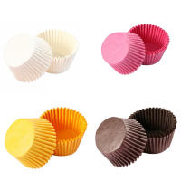 Separadores de papel coloridos para magdalenas y magdalenas, bandeja para dulces de Chocolate, taza de papel antiaceite, paquete para hornear de fiesta, 500/1000 piezas - details 1