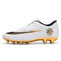 Novedades en 2025, zapatos juveniles de alta calidad con pinchos dorados, fútbol y unisex para hombre. - details 4