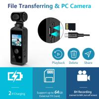 Minicámara giratoria 1080P 4K WiFi HD para deportes al aire libre, videocámara DV con funda impermeable, grabación de vídeo - details 10