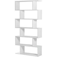 Estantería Vertical para Jóvenes 6 Baldosas, Diseño I-Joy, Acabado en Blanco Artik, Medidas 180 cm x 52 cm x 25 cm - details 9