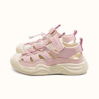 Sandalias para niñas, sandalias deportivas para niños, novedad de verano 2025, recortes, moda hueca, nueva tendencia, puntera suave, informal, talla 26-36 - details 8