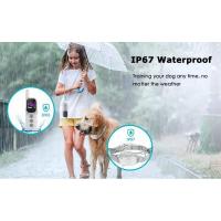 Collar de entrenamiento para perros con control remoto, dispositivo de parada de ladridos con descarga eléctrica de 1000 pies para perros pequeños de 5 a 110 libras y perros medianos, - details 4