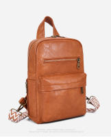 Mochila de PU para mujer, bolso de hombro de corta distancia para ordenador portátil de viaje, mochila de compras para senderismo al aire libre, mochila escolar grande a la moda para adolescentes - details 13