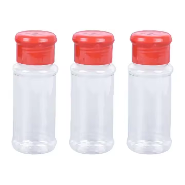 Plástico para especias ETA, sal, pimienta, tarro portátil para acampar, barbacoa, condimento, botella de vinagre, recipiente para condimentos de cocina, 3 - 1