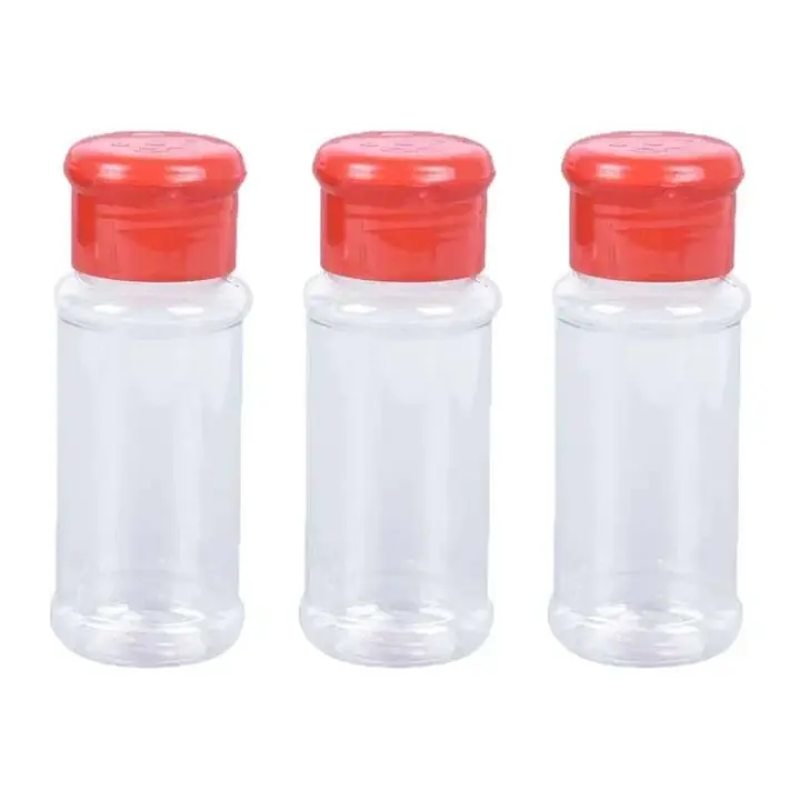 Plástico para especias ETA, sal, pimienta, tarro portátil para acampar, barbacoa, condimento, botella de vinagre, recipiente para condimentos de cocina, 3 - 1