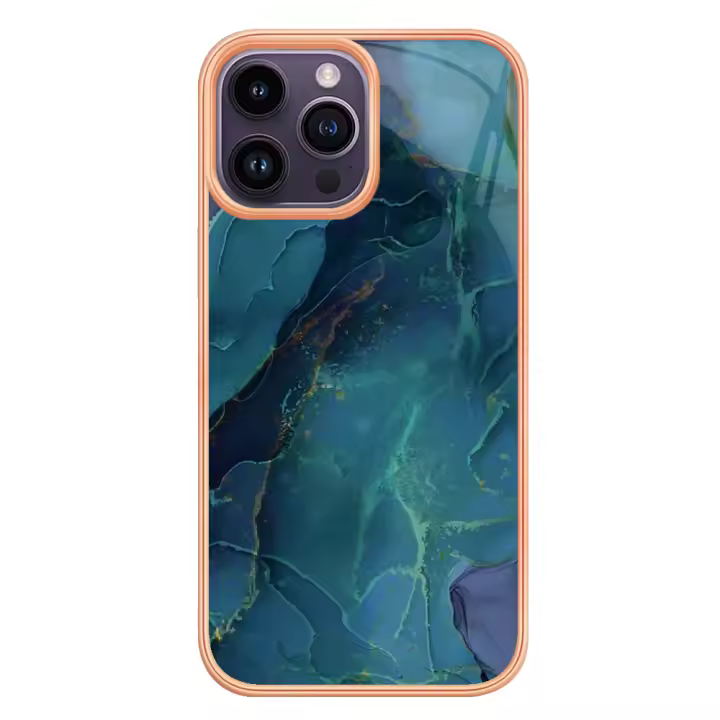 Funda de silicona ultrafina con pintura de acuarela para iPhone, carcasa trasera a prueba de golpes para modelos 16, 15, 14, 13 Mini, 12, 11 Pro Max, 7, 8, SE, 2020, 2022 - 1
