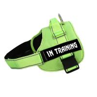 Arnés de control Chaleco de alto servicio, collar acolchado con parches extraíbles, terapia emocional EA para perros, NO PET XXL XL L M - details 12