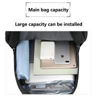 Mochila impermeable para hombre, bolsa de trabajo para ordenador portátil de 15,6 pulgadas, mochila de negocios para colegio uni - details 32