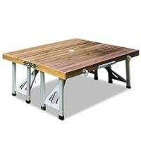 mesa de camping plegable