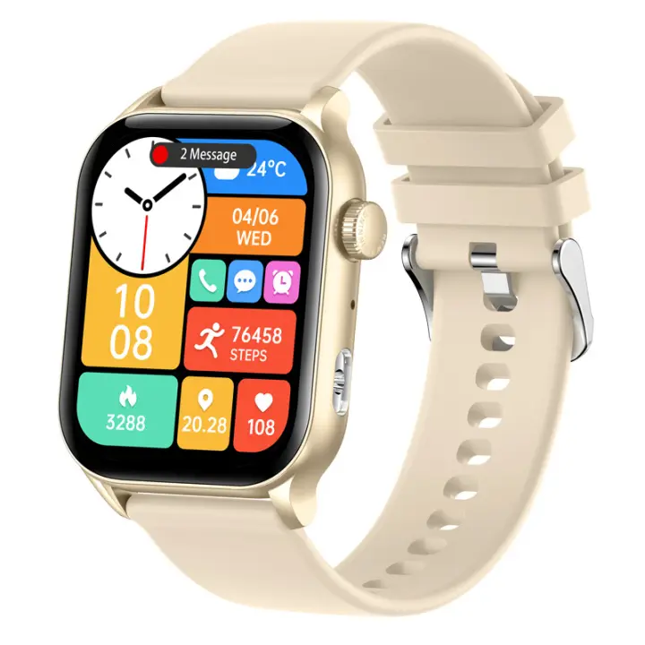Reloj mujer inteligente Bluetooth llamadas Fitness ritmo cardíaco exterior deporte hombre reloj - 1