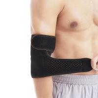 Correa para el brazo, soporte para codo de alta elasticidad, protección del codo transpirable, almohadilla para la manga del brazo, coderas gruesas anticolisión para deportes al aire libre - details 2