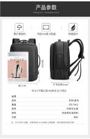 Mochila extendida Mochila de comercio exterior de moda Bolso de computadora de viaje para hombres - details 13