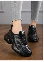 Nueva pareja de zapatos de papá, plataforma para mujer, deportes, aumento de los zapatos casuales para correr - details 13