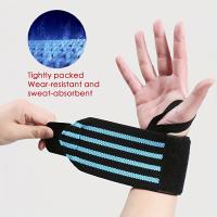 Protector de muñeca envolvente deportivo unisex, banda elástica para entrenamiento, levantamiento de fitness, 1 unidad - details 3