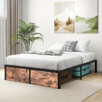 Cama de Metal Moderna Marco de 140 x 200 cm Montaje Fácil Ideal para Adultos, Niños, Adolescentes - details 22