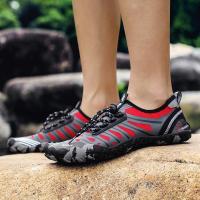 Senderismo táctico de malla transpirable para hombres y mujeres, antideslizante, duradero, senderismo, escalada, aguas arriba, vadeo, zapatos de agua - details 3