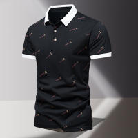 Polos de Algodón 100% para Hombres Verano 2024 Manga Corta Camisetas de Moda Transpirables - details 2