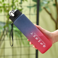 Botella de Agua Deportiva de Gran Capacidad A Prueba de Fugas, Colorida y Portátil para Viajes al Aire Libre y Gimnasio Fitness - details 0