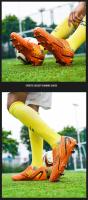 Nuevos zapatos de fútbol para hombres, botas de fútbol antideslizantes TF/FG para niños, zapatillas tobilleras profesionales, zapatos deportivos cómodos Unisex 36-45 - details 3