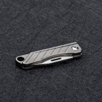 Mini cuchillo plegable TC4 de aleación de titanio Portátil, cuchillo colgante, desembalaje express, cuchillo de bolsillo, herramienta EDC para regalo - details 8