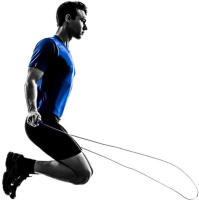 Cuerda de Saltar de Cuero Ajustable Ideal para Entrenamiento de Fitness, Boxeo MMA Deportes y Salud - details 0