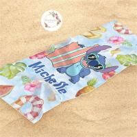 Nombre personalizado Acuarela Personalizado Lilo & Baby Toalla Baño Piscina Playa Viaje Verano - details 4