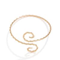 Brazalete Geométrico de Circo Ingemark Diseño de Espiral Hueco Vintage Gótico para Mujeres - details 6