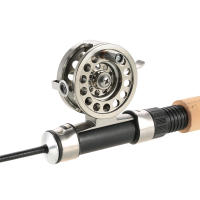 Carrete de aleación de aluminio para diestros, carretes lisos de mosca de hielo, accesorios de pesca - details 30