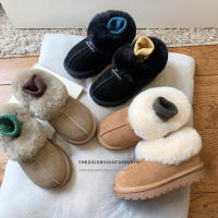 Botas de nieve Botas mullidas para niñas Zapatos de algodón para niños Botas cortas Mantener caliente - details 1
