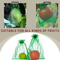 Control de plagas protector de frutas y verduras de uva, fresa, bolsas a prueba de pájaros, fundas de malla, 25/50 UDS. - details 10