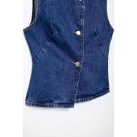 Conjunto de dos piezas para mujer Denim st, mangas con cuello en V, pantalones vaqueros largos informales elegantes para mujer - details 7