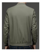 Chaqueta casual para hombre, chaqueta holgada con cuello levantado, impermeable, novedad - details 5