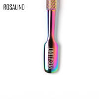 ROSALIND-Herramienta de manicura para uñas, removedor de empuje de piel muerta, empujador de cutículas de acero inoxidable de doble punta, limpiador de Arte de uñas - details 7