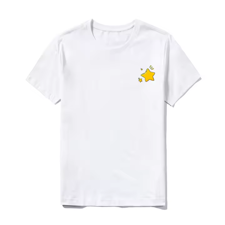 "Camiseta blanca esencial de verano |   Base de algodón crujiente |   Diseño gráfico único |   Hombres/Mujeres Ajuste unisex" - 1