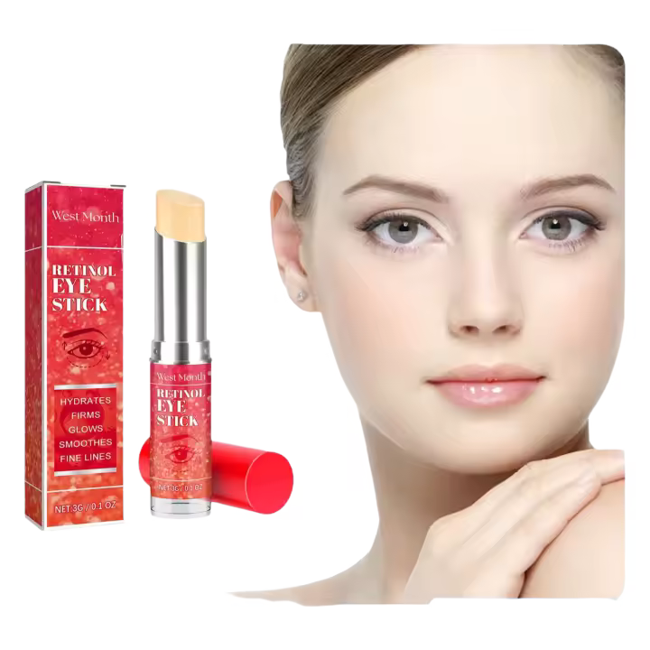 Barra de Crema para Ojos de Retinol Corrector de Ojeras, Levanta Líneas Finas, Reduce Hinchazón, Nutre y Anti-arrugas - 1