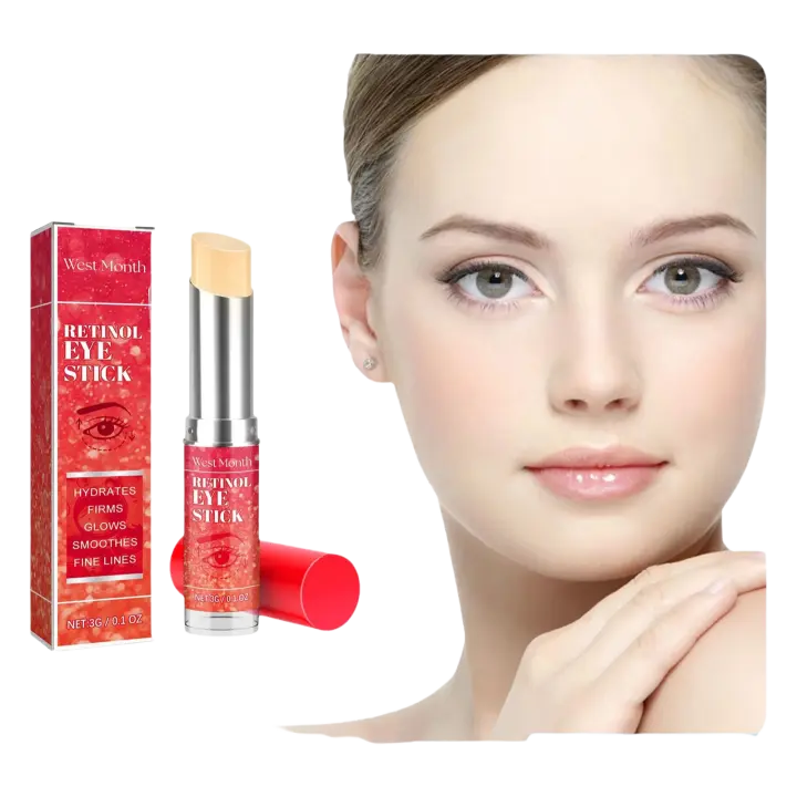 Barra de Crema para Ojos de Retinol Corrector de Ojeras, Levanta Líneas Finas, Reduce Hinchazón, Nutre y Anti-arrugas - 1