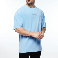 Camiseta Deportiva Casual de Verano para Hombres Material de Poliéster, Suelta, Transpirable, Ideal para Fitness y Exercicio - details 7
