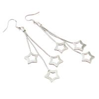 Pendientes de estrella de cinco puntas de Plata de Ley , joyería de moda, regalos de fiesta de navidad - details 103