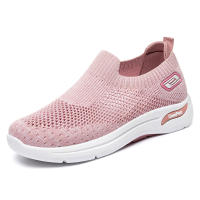 Zapatos 2025 verano nuevos zapatos de las mujeres zapatos casuales de la madre calcetines zapatos de malla zapatillas de suela suave - details 4